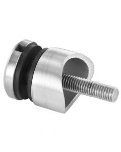 Support Adaptateur Verre sur Tube inox 304