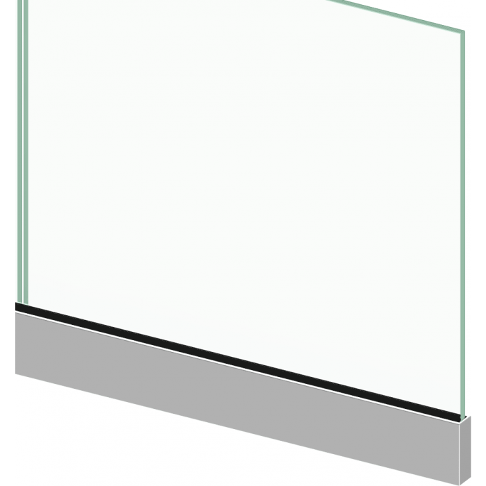 Verre Feuilleté Trempé 1010/4 (extra-clair) pour Garde-corps